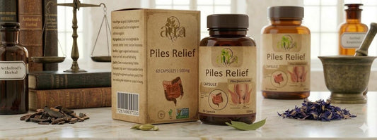 Aura Health Piles Relief Capsules