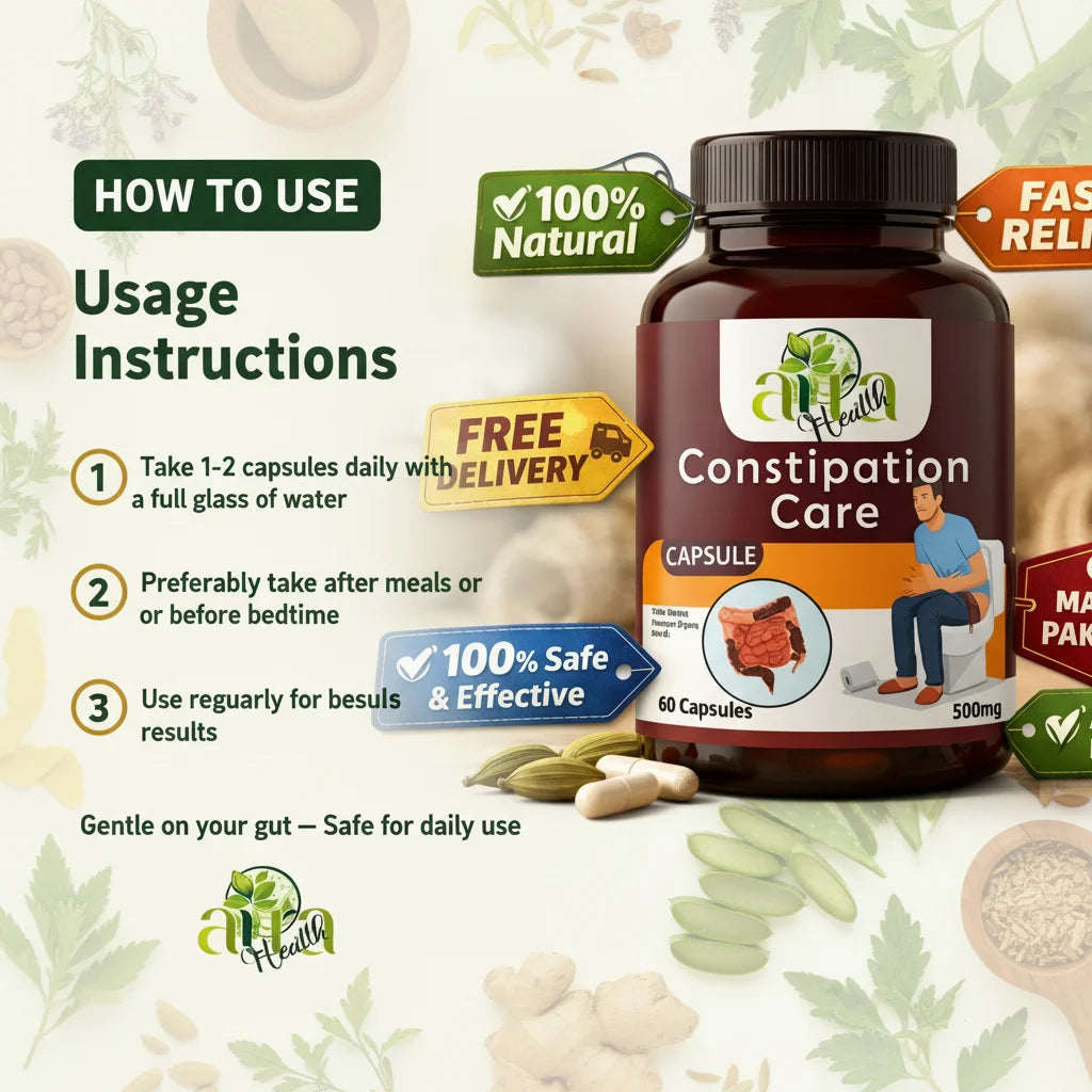 Aura Health Constipation Care Capsules