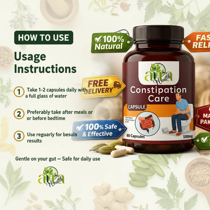 Aura Health Constipation Care Capsules