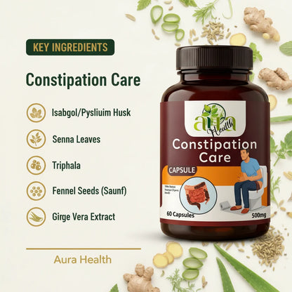 Aura Health Constipation Care Capsules