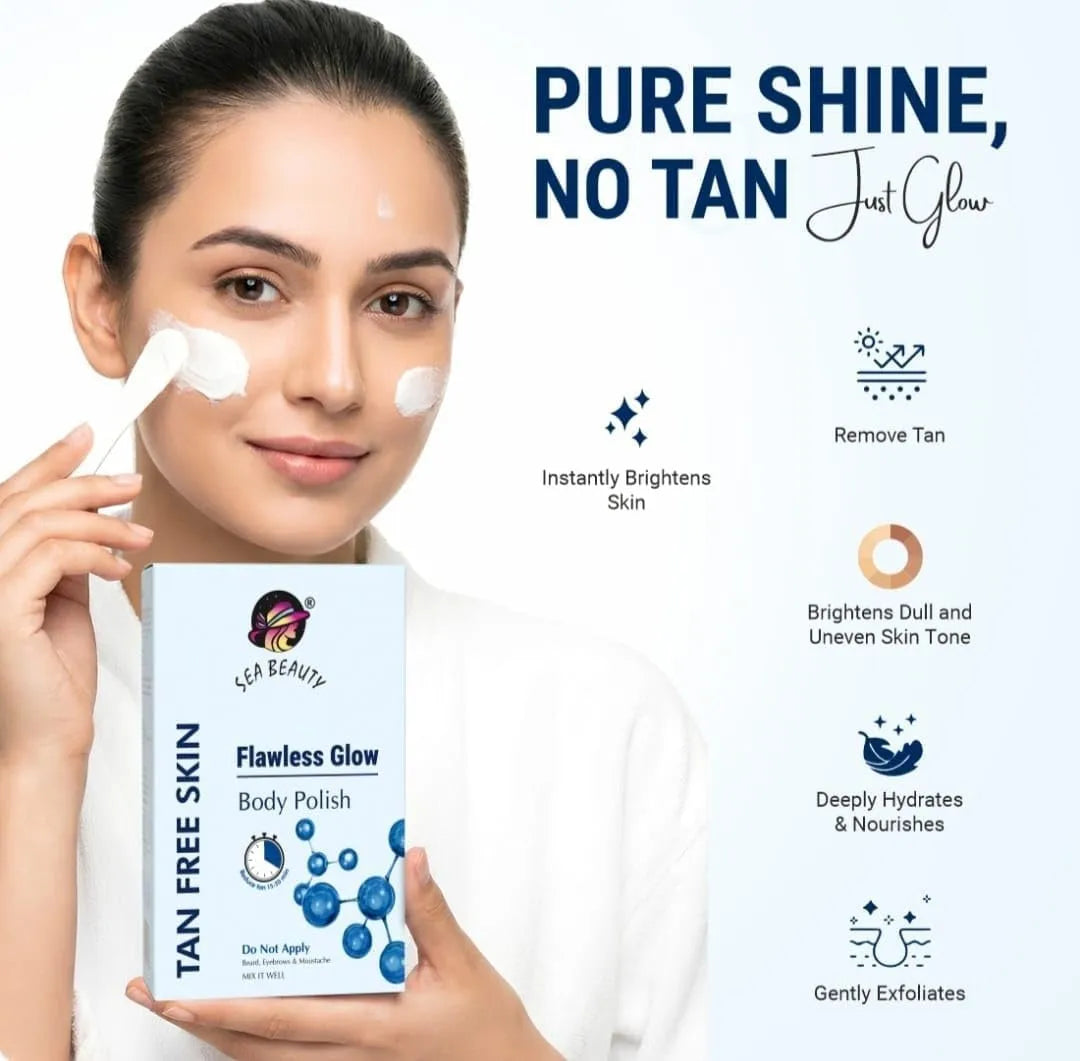 Tan Free Skin Flawless Glow Body Polish 240g