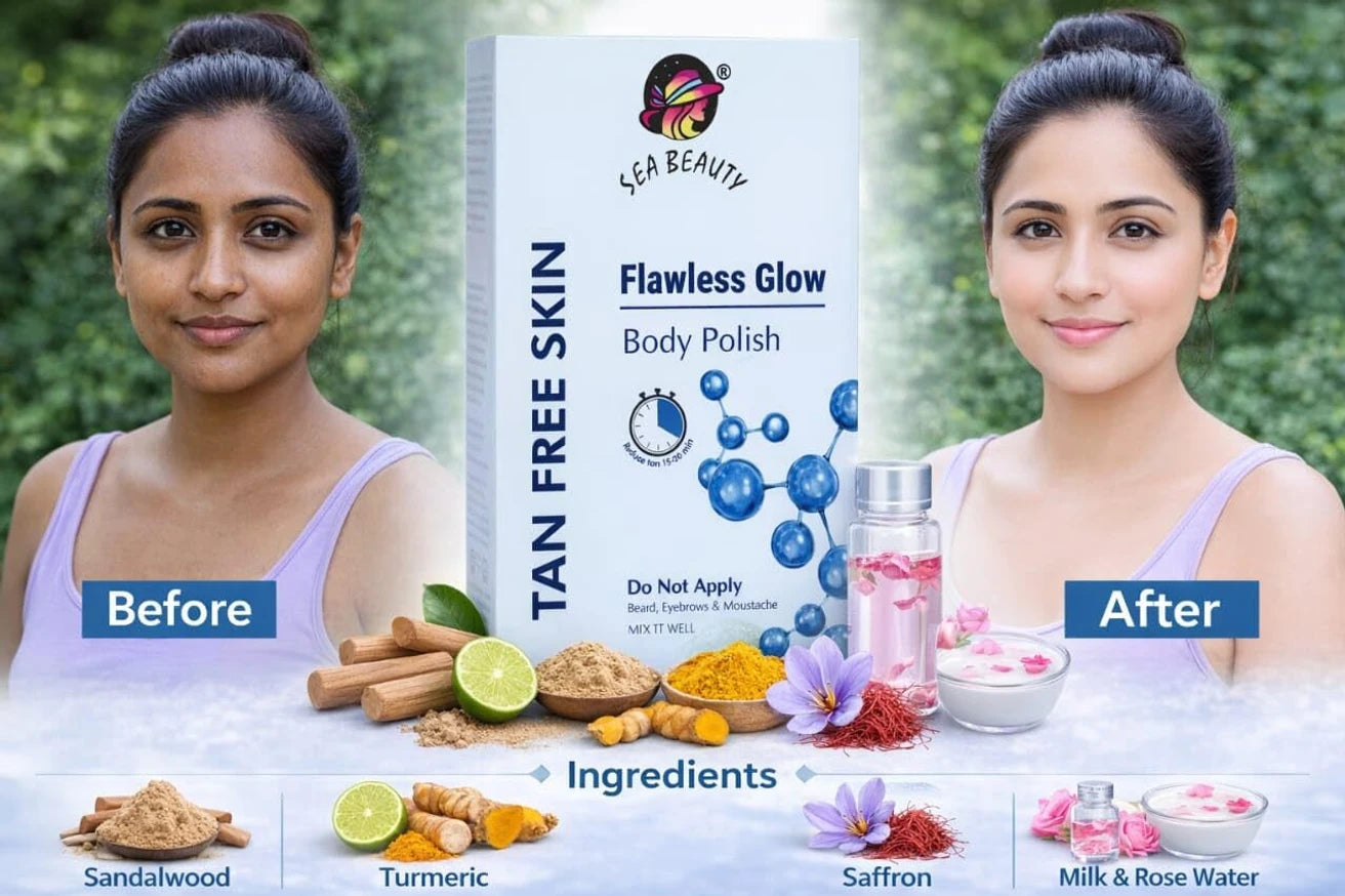 Tan Free Skin Flawless Glow Body Polish 240g
