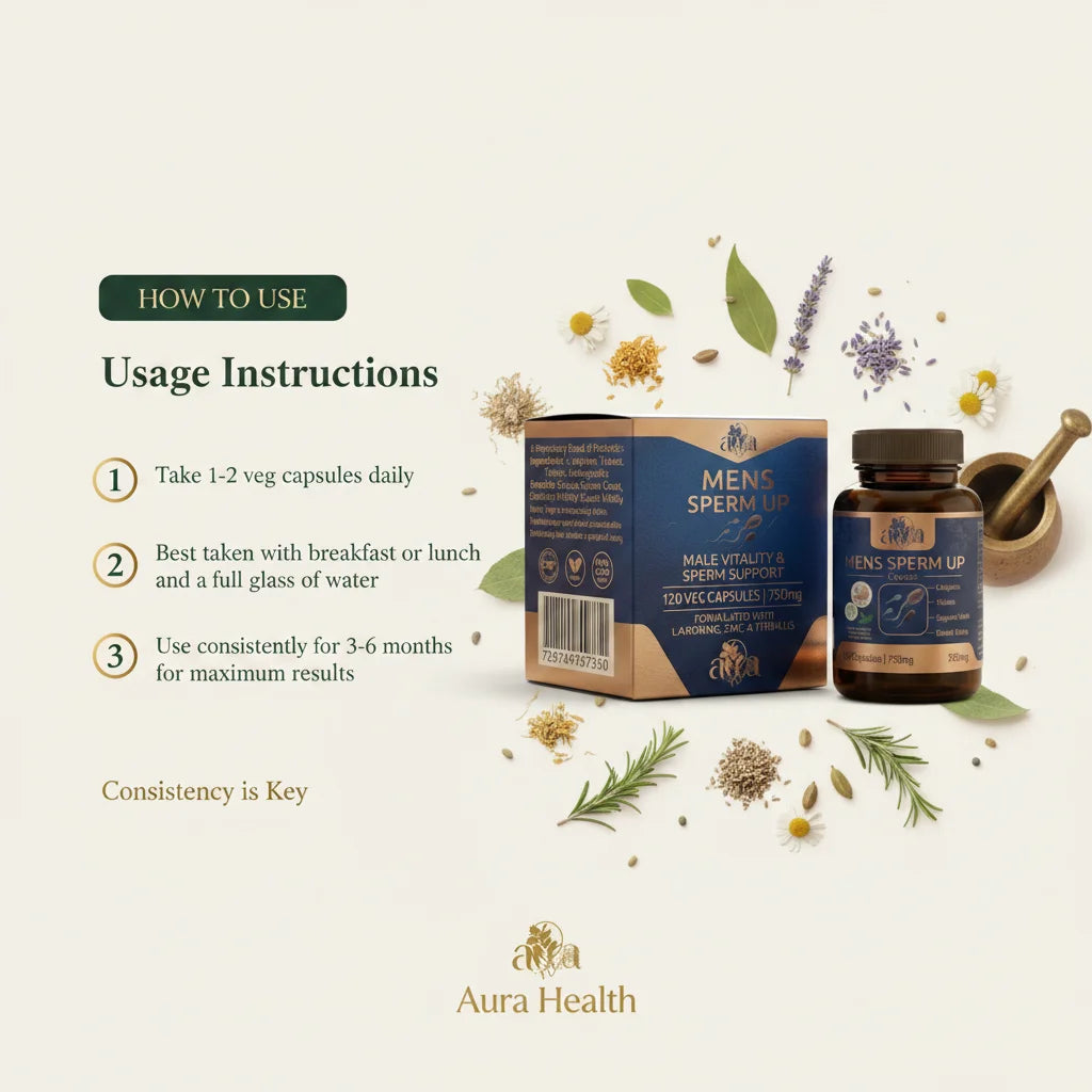 Mens Sperm Up | Male Vitality & Sperm Support