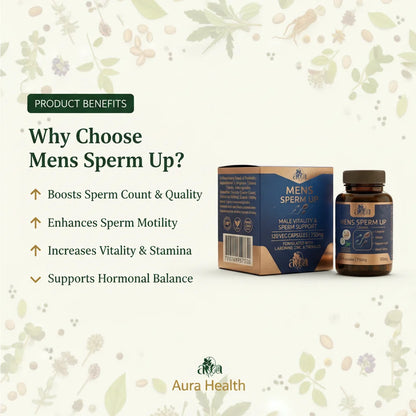 Mens Sperm Up | Male Vitality & Sperm Support